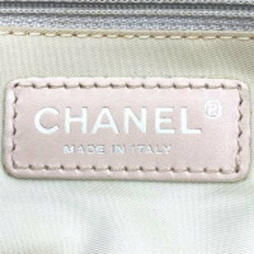 CHANEL Travel Line Tote Bag Metallic Pink - Picture 5 of 8